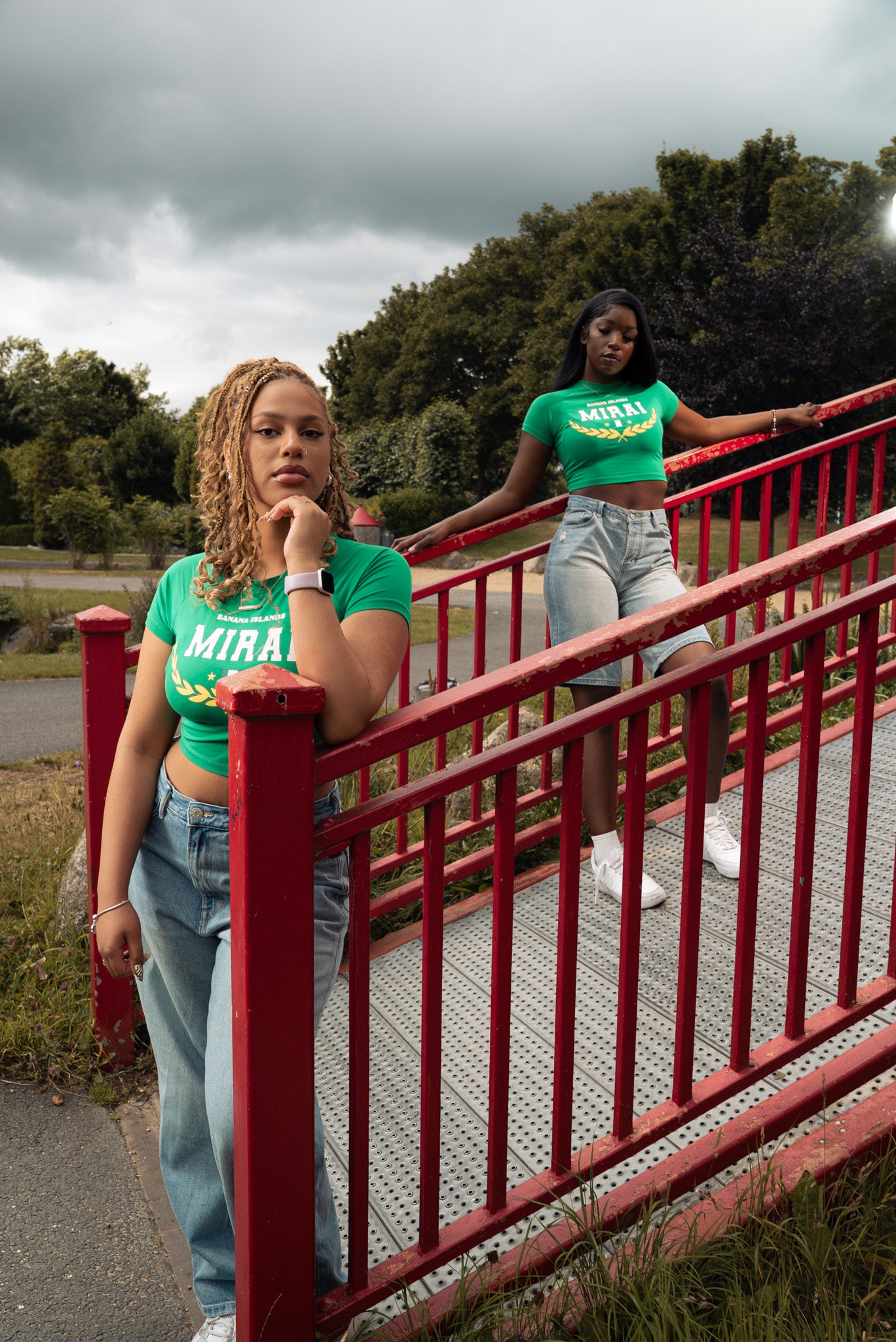 MIRAI “Banana Island” Baby Tee