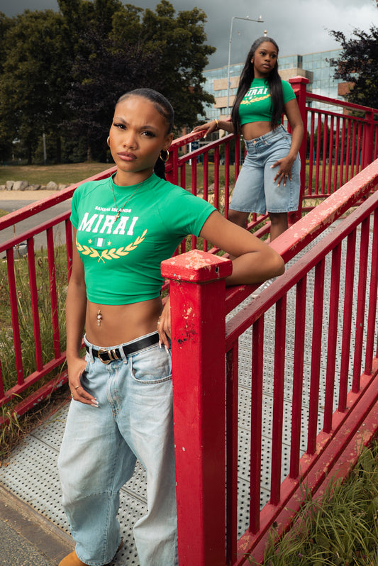 MIRAI “Banana Island” Baby Tee