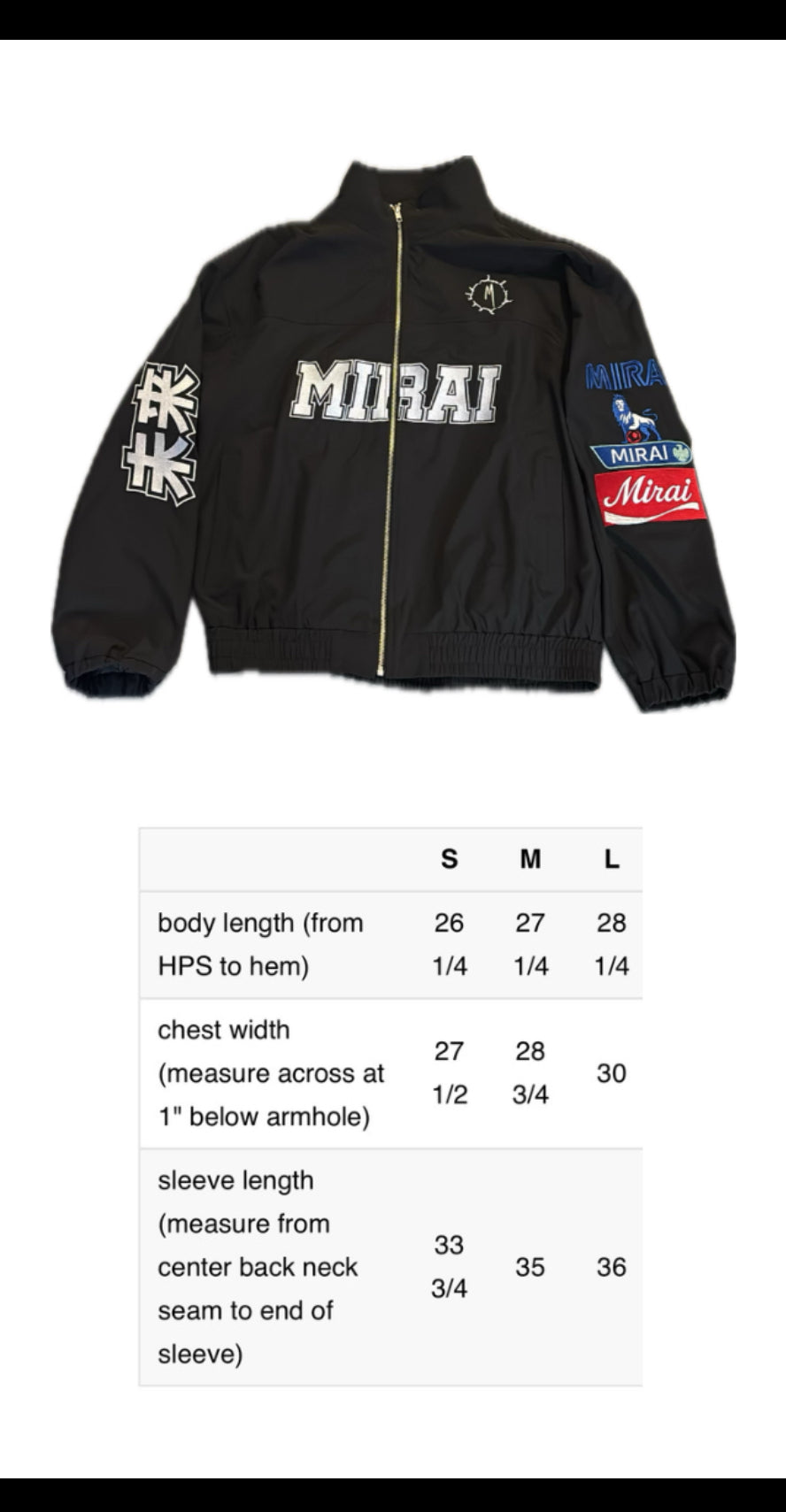 MIRAI RACER JACKET